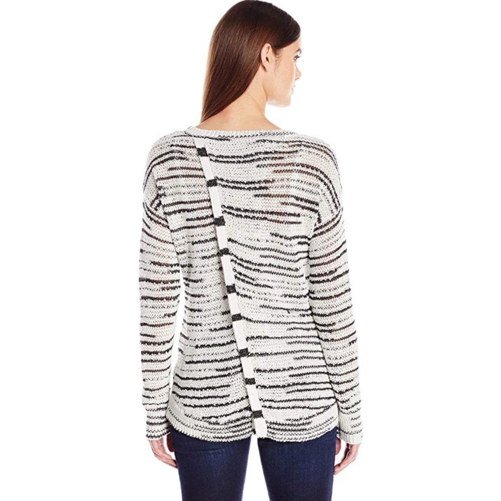 ❗️CALVIN KLEIN | NWT Space Dye Split Back Sweater